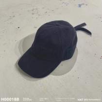 (Official direct mail)SMFK graphite black cotton and linen material stray baseball cap SF