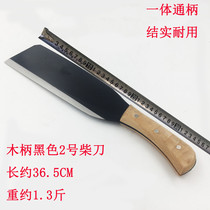 Factory direct supply wood handle manganese steel hashbar agricultural Outdoor Fishing open mountain camping tree cutting multi-function knife hunting knife