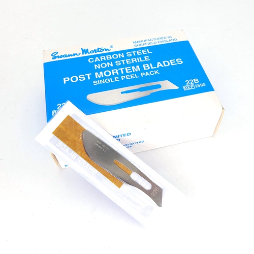 Импортное лезвие для экспериментов, упаковка, набор инструментов, Великобритания, анатомия