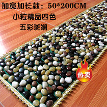  Natural rainstone pebbles Foot massage cushion Foot massager Foot massage walking blanket Foot mat Stone road Shiatsu board