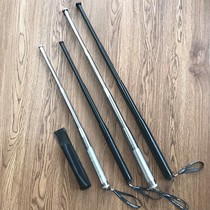 Three-section throwing stick Four-section throwing stick Broken brick throwing stick Alloy telescopic stick Three-section throwing stick throwing whip throwing stick throwing roller