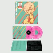 On the way Neon Genesis Evangelion EVA Soundtrack Limited Powder glue Splash Glue Vinyl 2LP