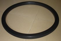 Bicycle trolley tricycle non-inflatable PU solid tire 24X1 75 suitable for ring groove width 23-25mm