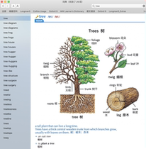 Oxford Advanced English-Chinese Double Solution 89 Longman Collins Android Apple English Electronic Dictionary Mac Computer app