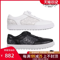 2021 Number golf womens sneakers SNM-839 casual sports shoes tongue lock buckle flats