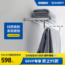 Duravit bathroom D-Code towel rack surface chrome-plated 009925