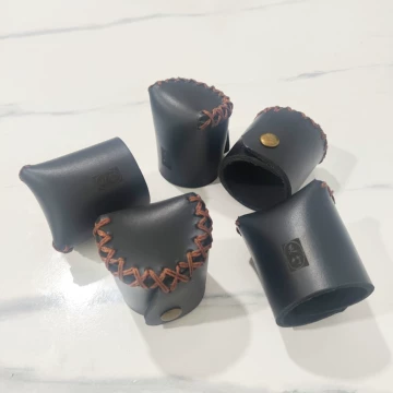 新品❗️尺八歌口キャップ 14個セット Amazon | 尺八 唄口 カバー キャップ 本革製 7号 | 尺八 | 楽器・音響機器