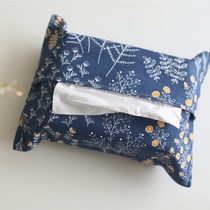  Maimang┊Nature time┊Nordic Japanese pure cotton fabric tissue cover Tissue bag Original handmade