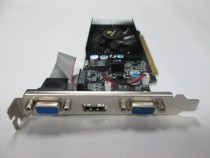 Multi-screen graphics card dual-screen display card GT610 dual-VGAHDMI split-screen card expansion stock futures support small chassis