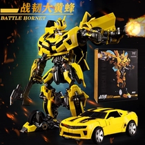 New product explosion deformation toy King Kong M03 battle blade bumblebee alloy car robot model hand spot