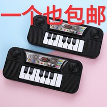 Childrens multifunctional early Education 8-key electronic piano harmonica childrens musical instrument Enlightenment toy 1-3 year old baby toy
