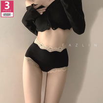 Pure desire High face value Girls closets Sexy lace Tiglutes high waist Girl Briefs Lady Graphene Pure Cotton Crotch