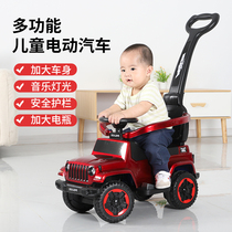 One-year-old baby suitable for playing car children car slipping car four-wheel Children electric car small full-year gift