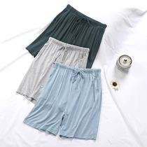 Modal cotton womens five-point home pajamas summer short thin loose large size beach pants casual home shorts