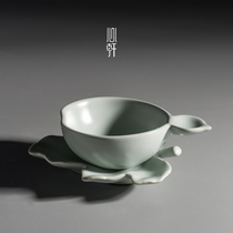 Ru Kiln Tea Leak Ceramic Tea Filter Teapot Filter Tea Filter Tea Maker Tea Shop Accessories Leaf Tea Dam