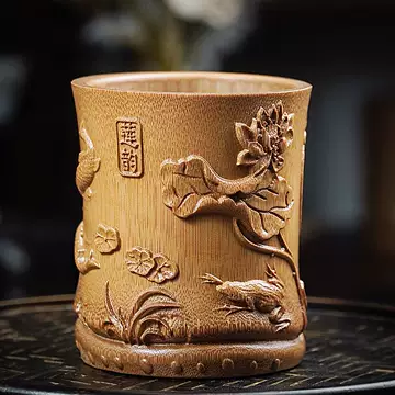 笔筒竹雕-笔筒竹雕促销价格、笔筒竹雕品牌- 淘宝