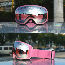 Clearance sale ski goggles double-layer anti-fog men and women snow goggles can be myopic glasses ski equipment