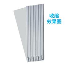 Card rack 10-bit retractable attendance card rack punch machine attendance card paper rack can hold 10 attendance people