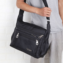 Large Capacity Single Shoulder Bag Men Backpack Oxford Busted Satchel Satchel Multi-Barrier Man Bag Briefcase Travel Bag Computer Bag