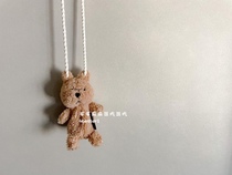 4better1 beautiful gift kawaii Japanese handmade bear bag shoulder bag soft cute mini snack bag