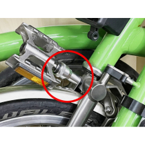 (UJ) small cloth folding car with front brake quick disassembly pedal to remove the base Pline Cline