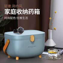 Medicine box medicine box household medicine storage box multi-layer childrens cream box household large-capacity emergency medicine box