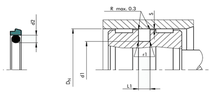 120*133*15 MDI1200 Special Coaxial Seal-MDI WH2 Bargaining Price