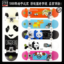 US ENJOI Complete Set of Children's Size Double Skateboard Panda Full Board 70-7 75 Width DSM Manufacturing-SCC