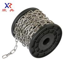 Buckle steel ring safety non-slip chain connection cold clothes rope iron chain 304 stainless steel chain drying clothes do not rust