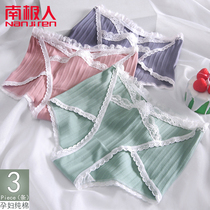 Antarctic pregnant women underwear cotton women mid-to-late pregnancy early pregnancy shorts large size underbelly Special