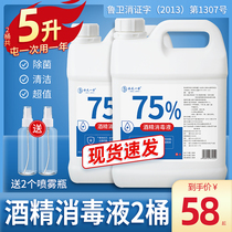 75 degree alcohol disinfectant big barrel household hand-washing-free skin sterilization 75%ethanol disinfectant disinfection spray