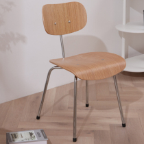 Nordic dining chair modern minimalist restaurant leisure backrest chair net red medieval style desk stool ant chair