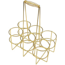 Beer basket Beer basket wine basket Portable six-pack wine picker Bar barbecue Hotel KTV beer rack