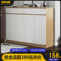 Shoe cabinet Household door large capacity foyer cabinet Small apartment type space-saving door entrance cabinet Simple storage shoe shelf