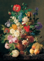 (Spot to) clementoni import jigsaw puzzle 1000 pieces of vase Verdell