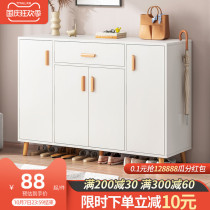 Shoe cabinet home entrance small apartment large capacity balcony storage hall simple modern door outside shoe rack