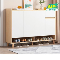 Shoe cabinet home home large capacity entry small apartment balcony cabinet locker simple modern shoe shelf