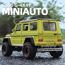 Metal off-road vehicle toy Green childrens toy car Big Boy alloy car model simulation car