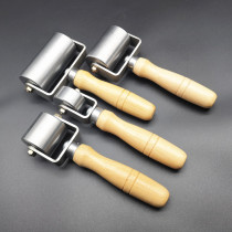 Waterproof membrane construction roller polyurethane nylon double bearing roller wallpaper seam leather crimping roller