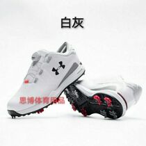 Golf shoes mens sports shoes non-slip waterproof breathable wear-resistant activity nails buttons free lace-up