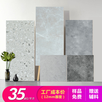 Strengthened Composite flooring 12mm commercial space cement gray clothing store office floor terrazzo factory direct sales