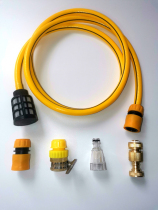 Household car washer water inlet pipe hose 380 water inlet pipe suction self-priming filter water inlet quick connector filter
