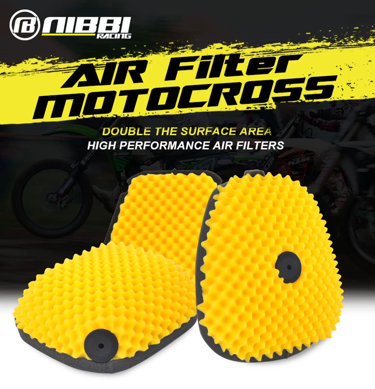 Подходящий для модификации CRF Honda Jama KTM Kawasaki/Huswana внедорожный мотоцикл элемент воздушного фильтра NIBBI