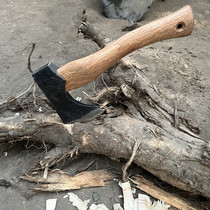 Outdoor camping Tomahawk forged Tomahawk Tomahawk Tomahawk full steel axe Camping Small Axe Cleahawk Wood Logging Axe