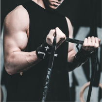 Sifang Street Health-Stretchy Band Resistance Belt Pull Up Assist Men and Womens Fat Reduction Yoga