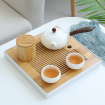 All season hotel same tea set Japanese Dingyao travel home side teapot small set of simple kung fu tea set