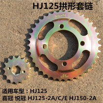 125 Motorcycle Set Chain FXD WY125-F-M-P Fengxiang Sprocket Chain