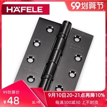 German Haifele HAFELE stainless steel 4 inch hinge mute PVD black brushed door hinge