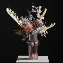 Di Gao Home Floral Set Coffee King Flower Fake Flower Reed Grass Simulation Flower Living Room Floral Decoration