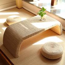 Day-style straw choreography tatami with tatami tea table floating window table and table with window sill straw choreograpes small table with balcony terrace table